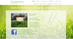 Desktop Screenshot of dezwamhoeve.be